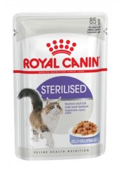 Royal Canin Sterilised консервы для стерилизованных кошек в желе 85 гр. 
